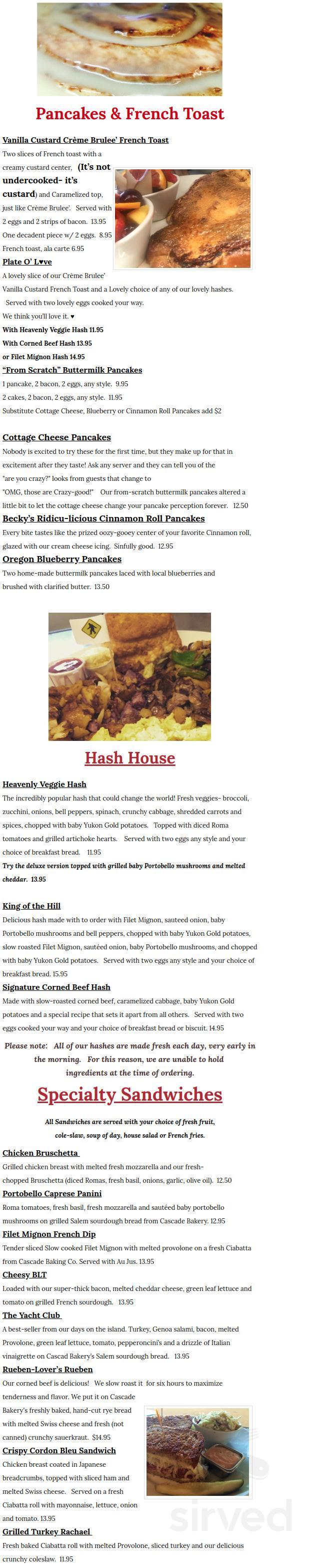 Word Of Mouth Neighborhood Bistro Menu In Salem Oregon USA Word of mouth neighborhood bistro menu in salem oregon usa