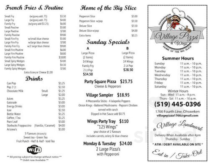 Village Pizza Menu 100 Original 47 Off Wordpress Ideal It Ir
