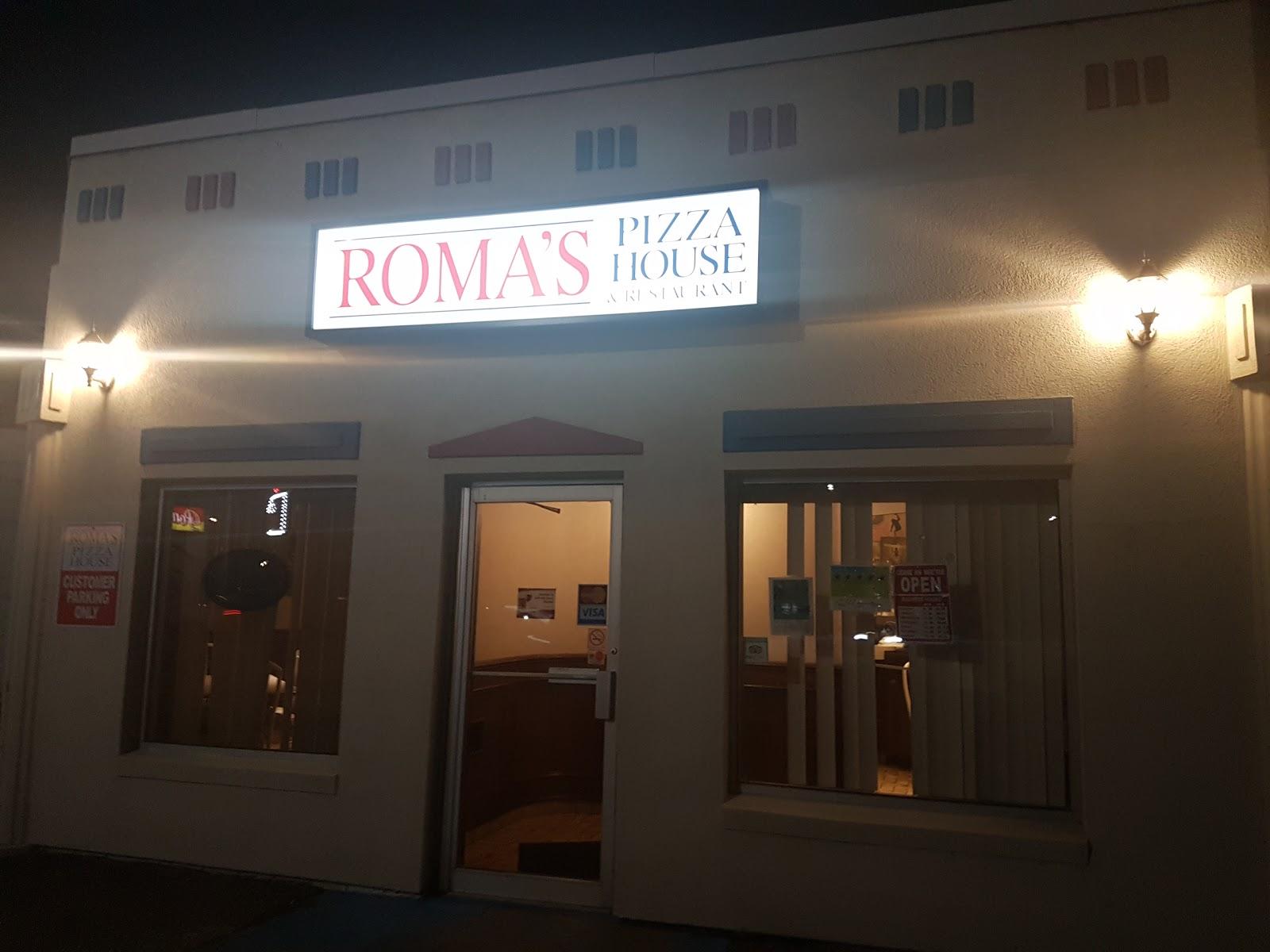 Romas Pizza House of Windsor menu in Windsor, Ontario, Canada