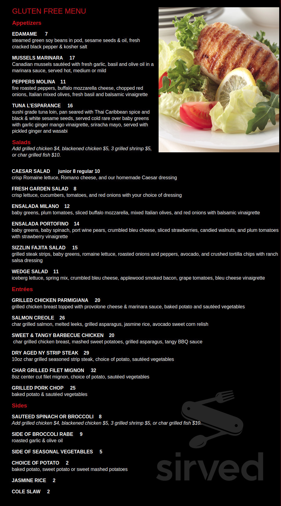 Ventura's Offshore Cafe menu in Northfield, New Jersey, USA