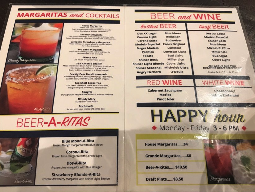 Alamo Cafe Menu In San Antonio Texas USA alamo-cafe-boss-creative