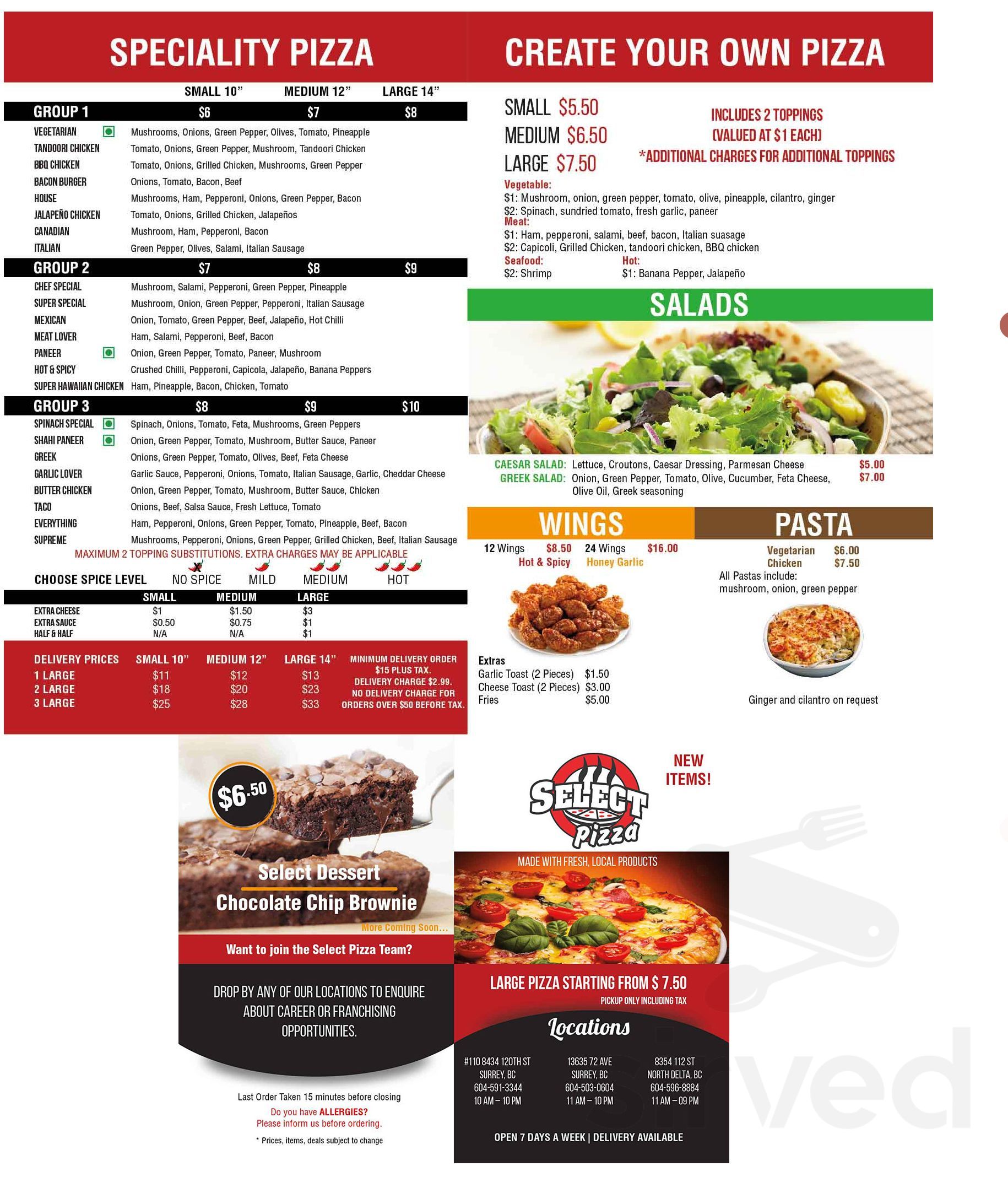 Order Camy's Pizza (Surrey) Delivery【Menu & Prices】, Surrey