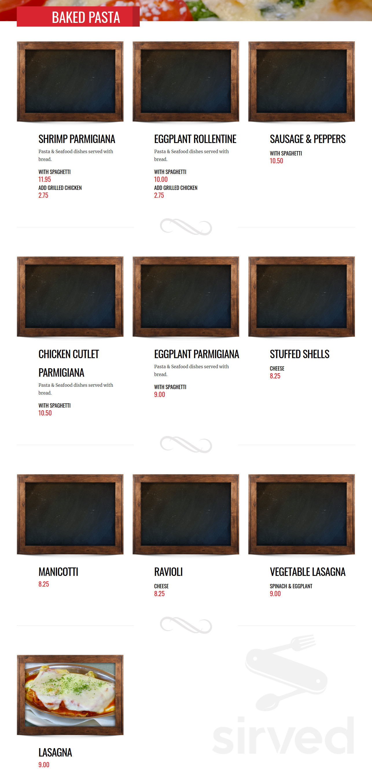 Village Pizza & Pasta menus in Chapel Hill, North Carolina, United States