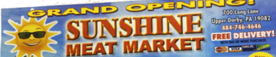 Menu for Sunshine Upper Darby in Upper Darby, PA | Sirved