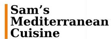 Sam's Restaurant Logo in Davis, California