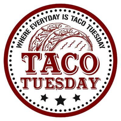 Taco Tuesday Logo in San Diego, California
