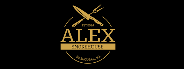 Alex Smokehouse Logo in Washougal, Washington