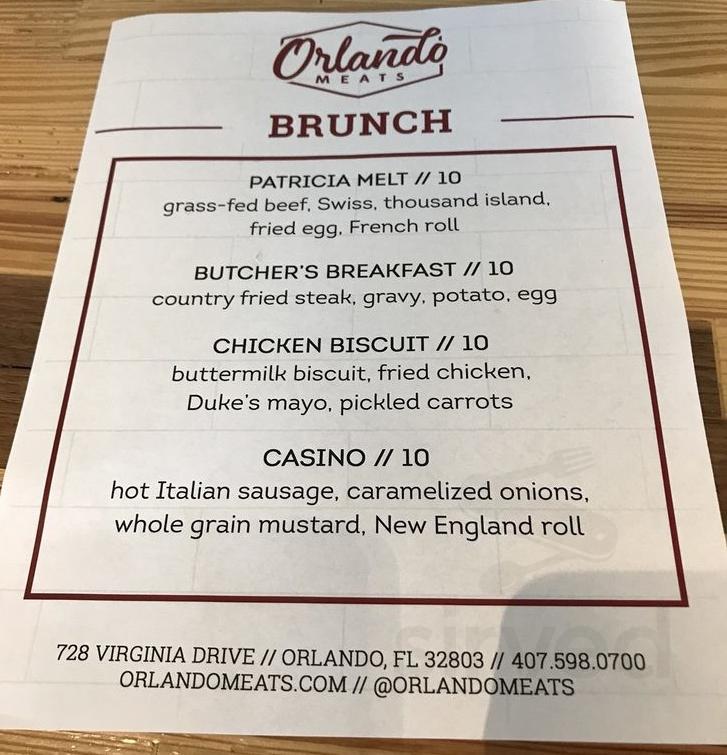 Tuffy's Bottle Shop / Lounge / Music Box menu in Sanford, Florida, USA