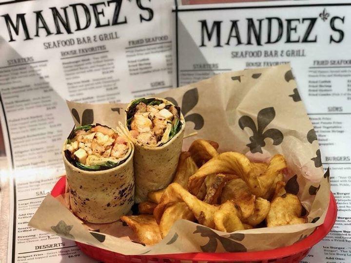 Mandez's Seafood Bar & Grill menu in Lafayette, Louisiana, USA
