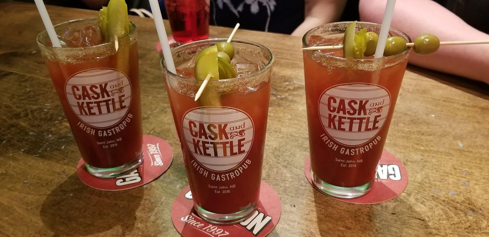 Cask & Kettle Irish Gastropub menu in Rothesay, New Brunswick, Canada