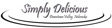 Simply Delicious Restaurant Logo in Valley, Nebraska