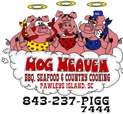 Hog Heaven menu in Pawleys Island, South Carolina, USA