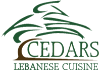Cedars Lebanese Cuisine Logo in Wallington, New Jersey