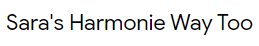 Sara's Harmonie Way Too Logo in New Harmony, Indiana