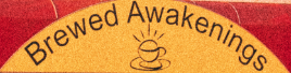 Brewed Awakenings Logo in Grand Rapids, Minnesota