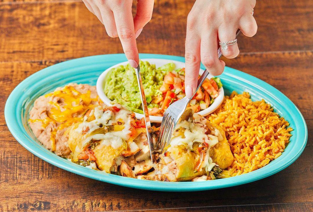 Blue Goose Cantina menu in Highland Village, Texas, USA