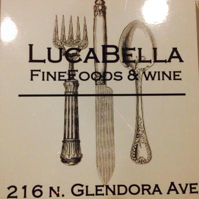 Luca Bella Fine Foods Logo in Glendora, California