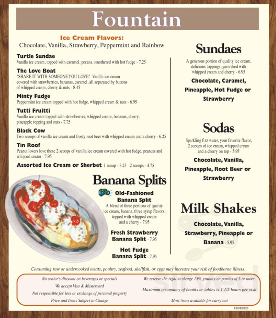 Round The Clock Menu.pdf Menu for Around the Clock Restaurant in Crystal Lake, IL | Sirved