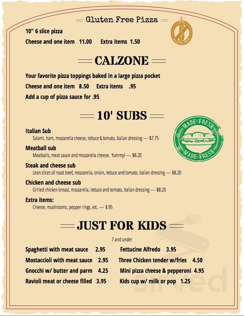 Pia's Ristorante Italiano menus in Taylor, Michigan, United States