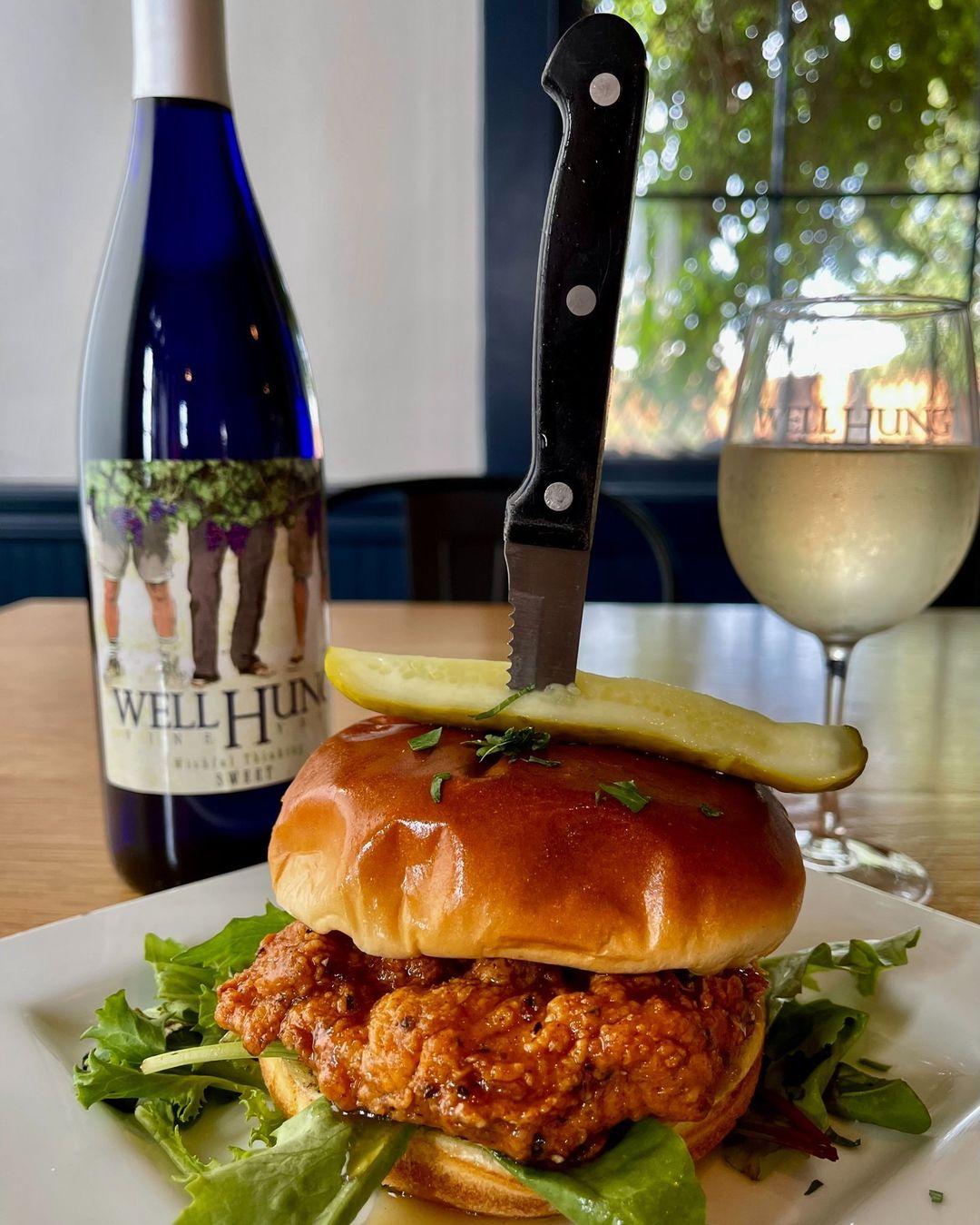 Well Hung Vineyard Restaurant menus in Gordonsville, Virginia, United