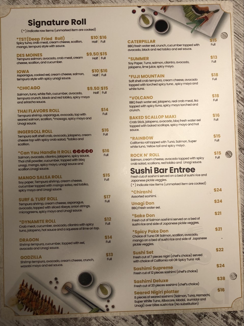 Thai Flavors Ingersoll menu in Des Moines, Iowa, USA