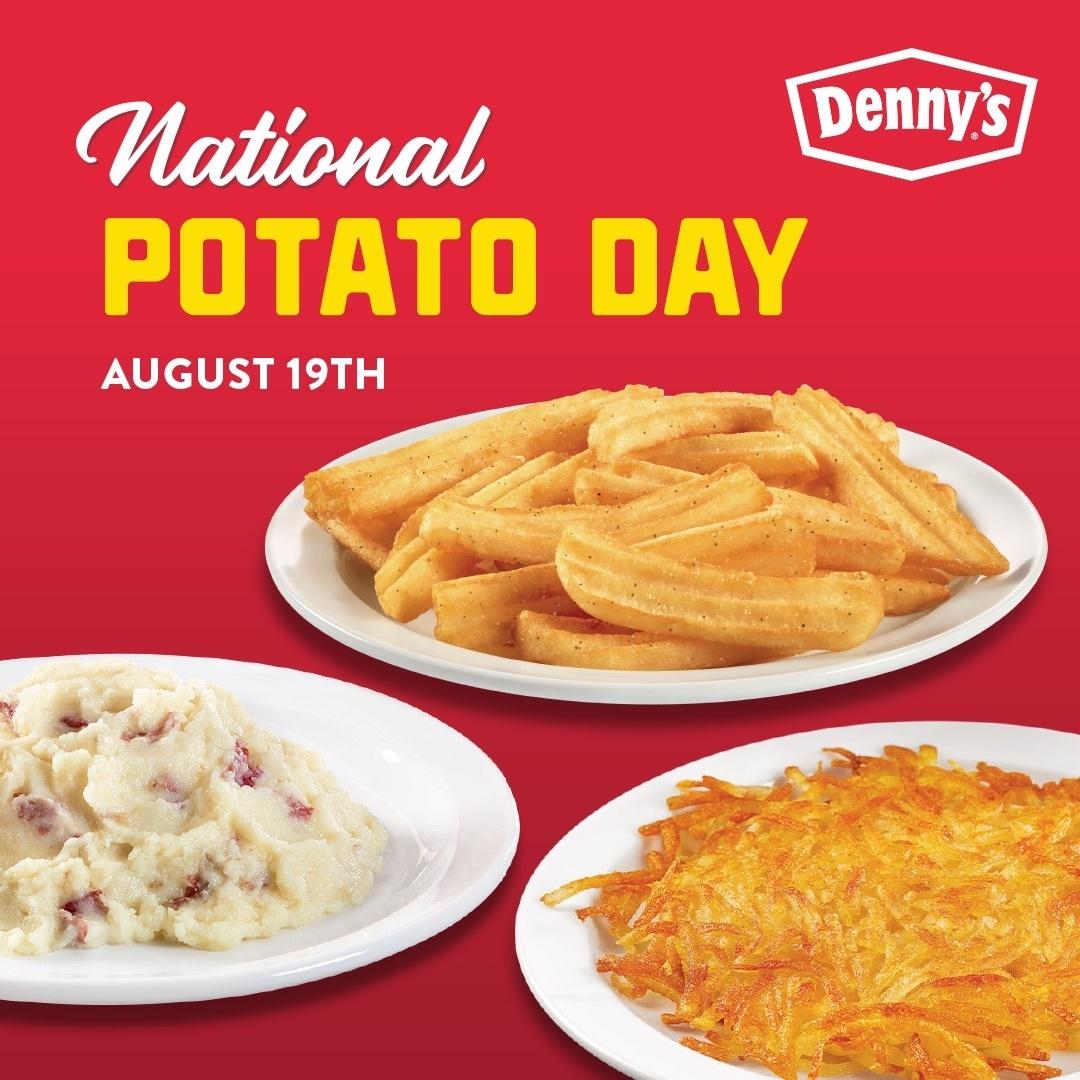 Denny's menu in Calgary, Alberta, Canada