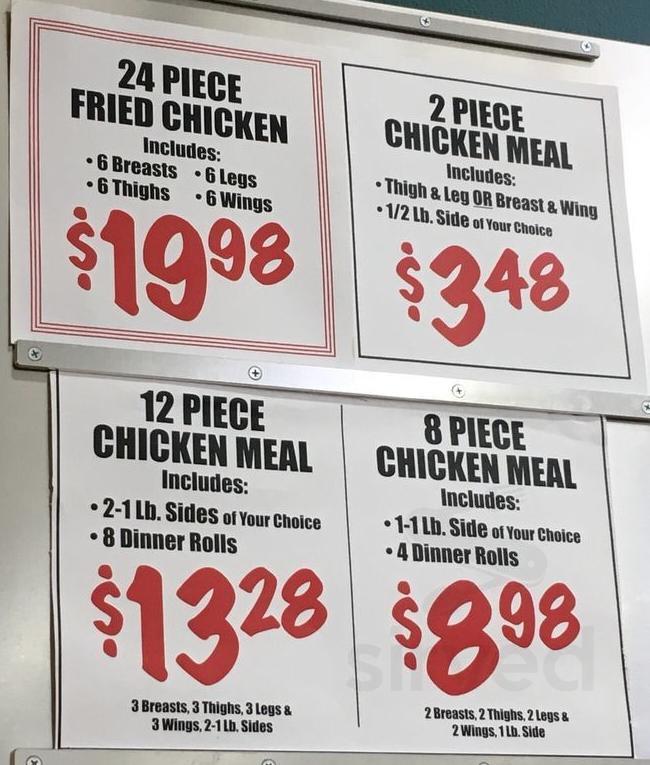 Menu for WinCo Foods in Reno, NV Sirved