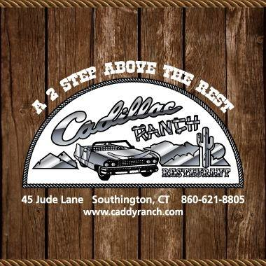 Menu for Cadillac Ranch Restaurant in Southington, CT | Sirved