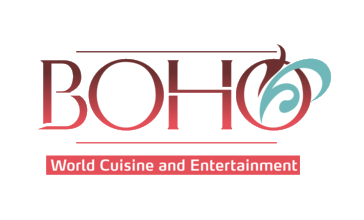 BOHO World Cuisine and Entertainment Logo in Fort Lauderdale, Florida