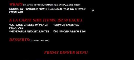 Robbie's Decatur Il Menu for Robbies Restaurant in Decatur, IL | Sirved