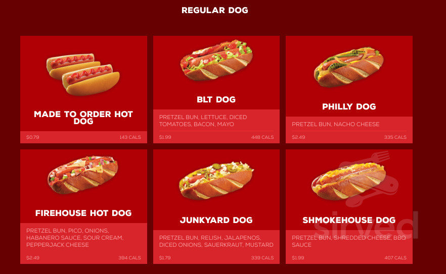 Menu - Richmond VA's Sheetz | Sirved