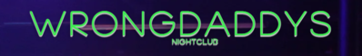 Wrongdaddy's Night Club Logo in Kirksville, Missouri