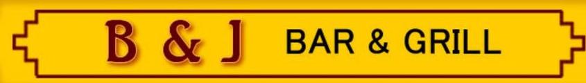 B & J Bar and Grill Logo in Austin, Minnesota
