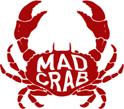 Mad Crab Logo in Oak Park, Michigan