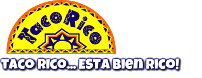 Taco Rico Logo in Mission, Texas