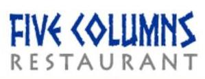 Menu for Five Columns Greek Restaurant in Bellingham, WA | Sirved