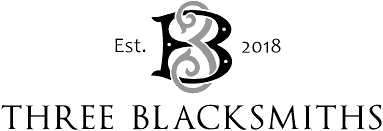 Three Blacksmiths Logo in Sperryville, Virginia