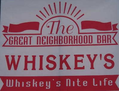 Menu for Whiskey's in Taylors, SC Sirved
