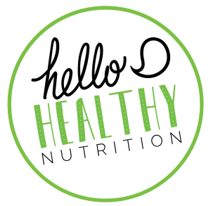Hello Healthy Nutrition Logo in Lapeer, Michigan