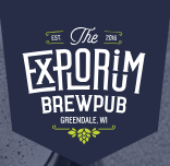 The Explorium Brewpub Greendale Logo in Greendale, Wisconsin