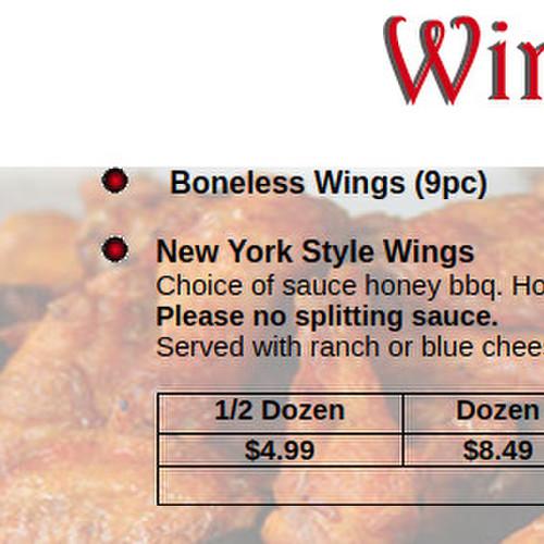 Brother's Pizza menu in Shippensburg, Pennsylvania, USA