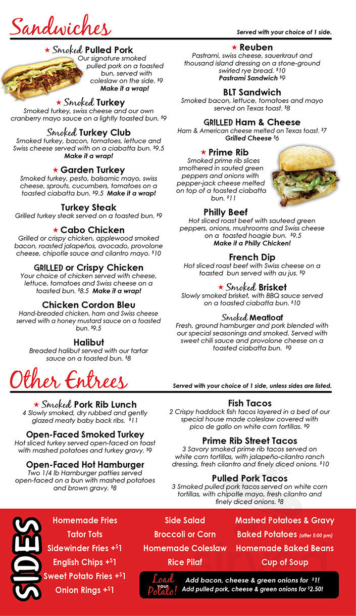 Bear River Bowling Center LLC menu in Tremonton, Utah, USA