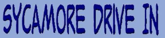 Sycamore Drive In Logo in De Motte, Indiana