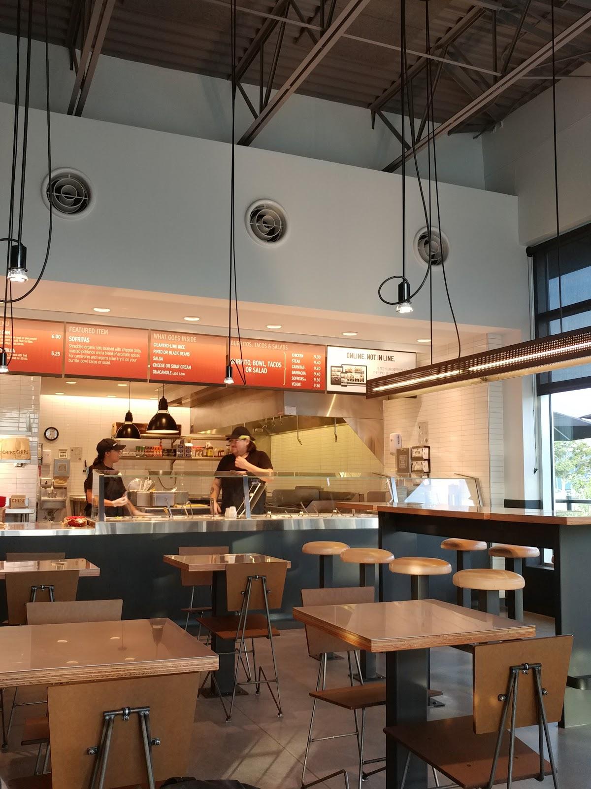 Chipotle Mexican Grill menu in London, Ontario, Canada