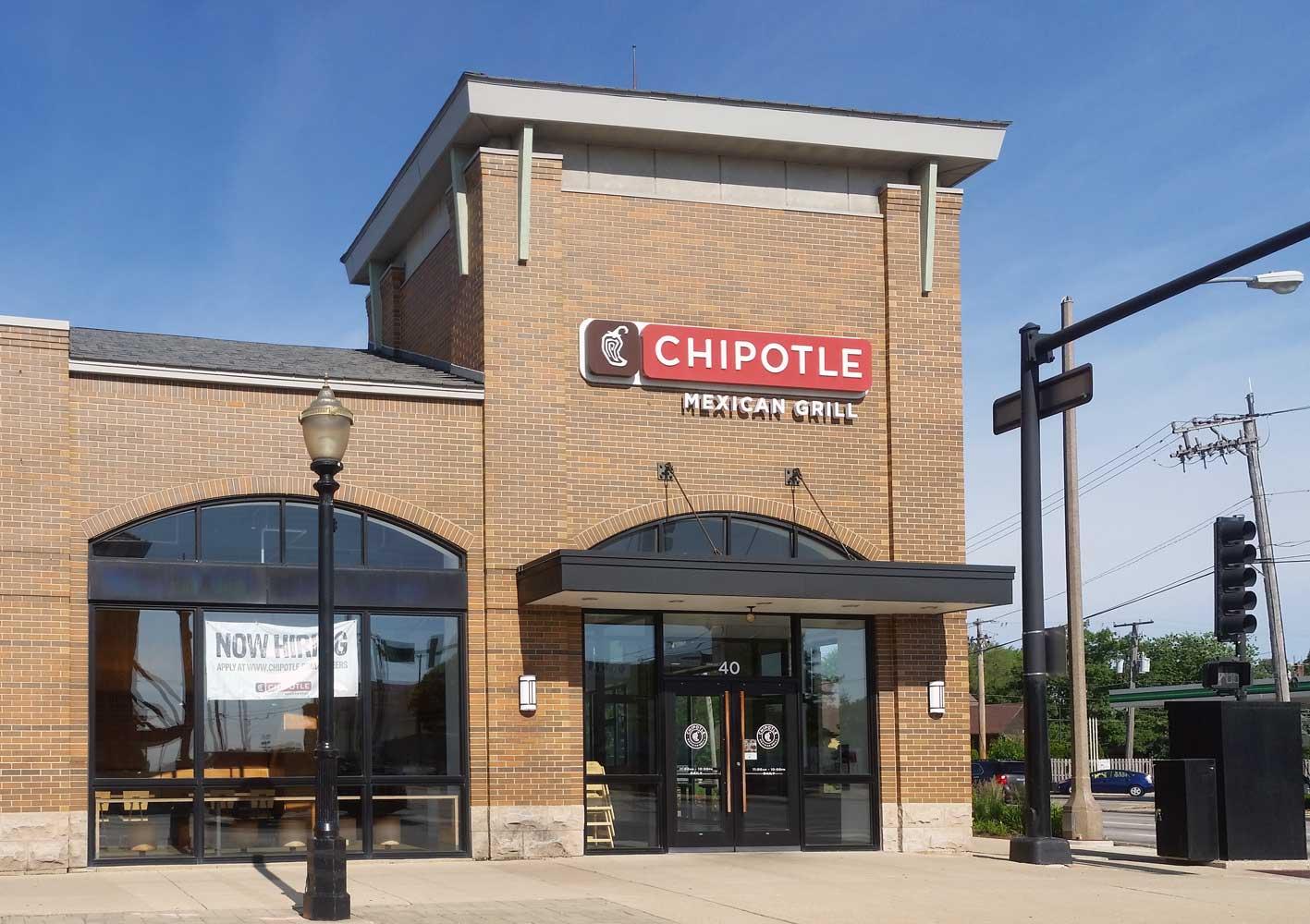 Chipotle Mexican Grill menu in La Grange, Illinois, USA