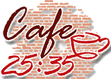 Cafe 25:35 Logo in Buckeye, Arizona