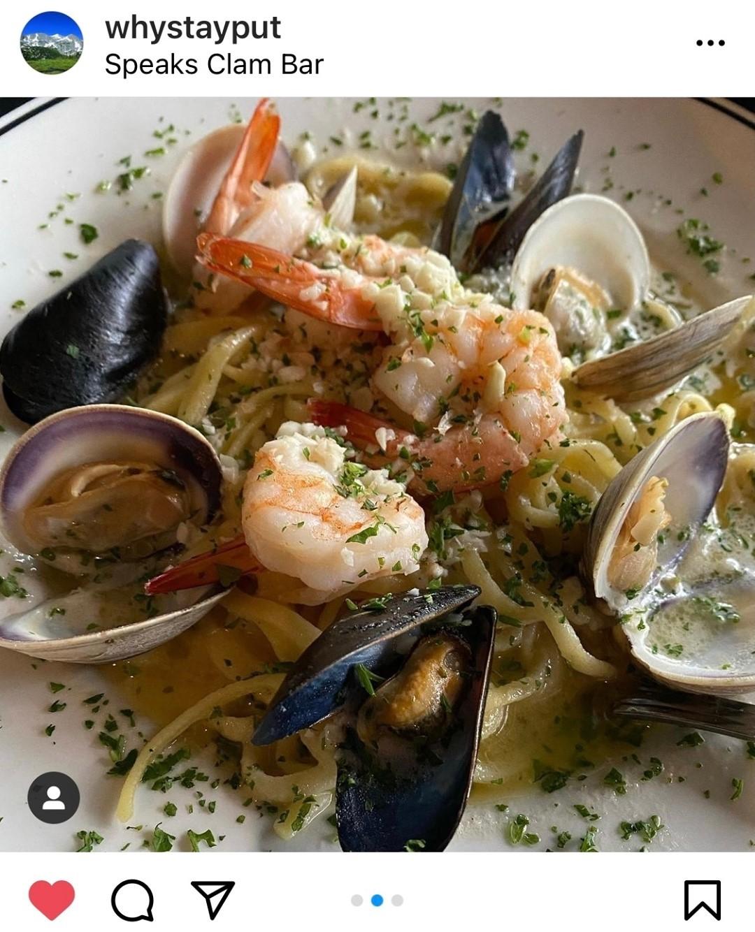 Speaks Clam Bar Italian & Seafood Lakewood Ranch menus in Lakewood
