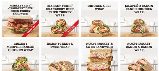 Menu for Arby's in Union, SC | Sirved