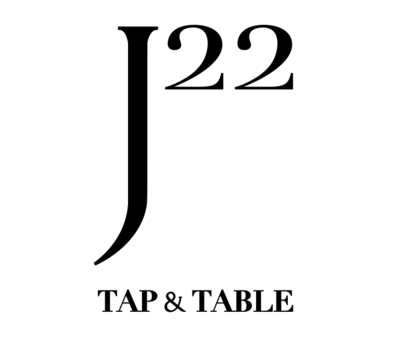 J22 Tap and Table Logo in Jamestown, Rhode Island