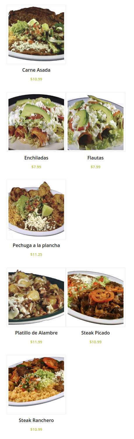 Boss Man Tacos Burritos & More menu in Springdale, Arkansas, USA